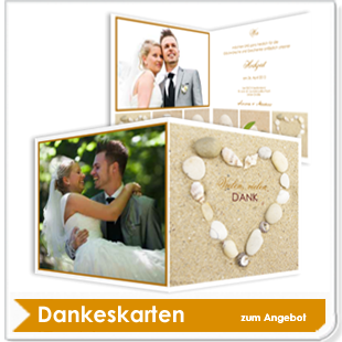 Hochzeit/Dankeskarten